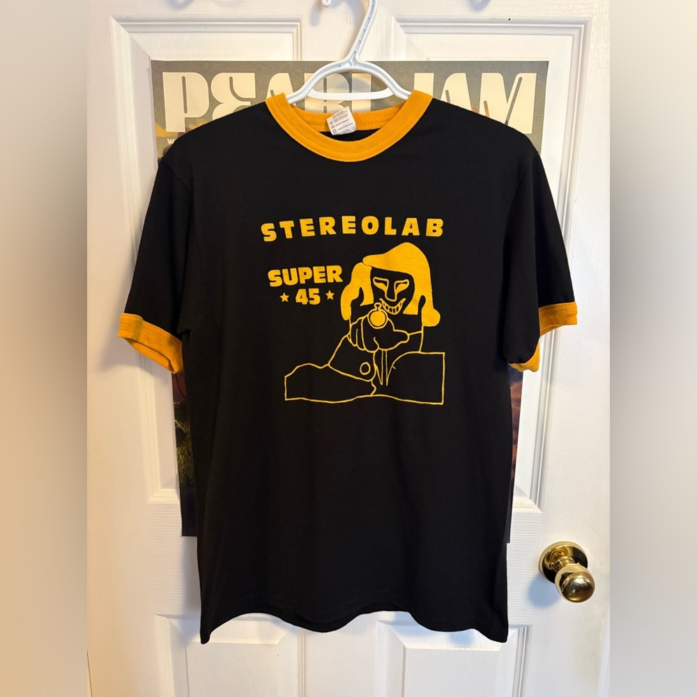 vintage stereolab band tee